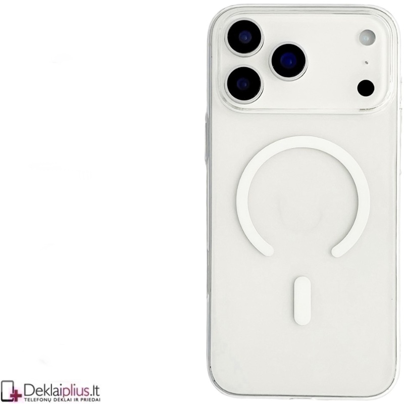 Magsafe dėklas - permatomas (Apple Iphone 17 Pro/Iphone 18 Pro) Magsafe dėklas - permatomas (Apple Iphone 17 Pro/Iphone 18 Pro)
